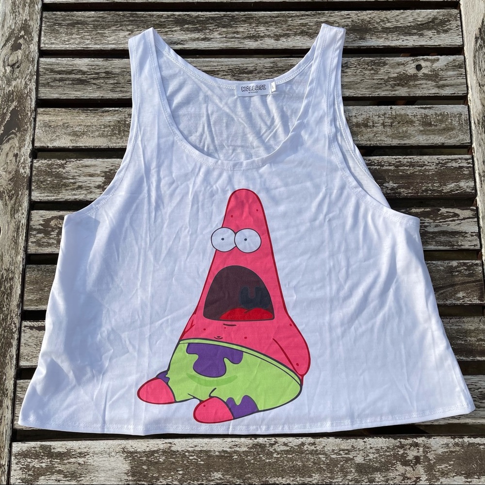 Patrick Star Crop Top